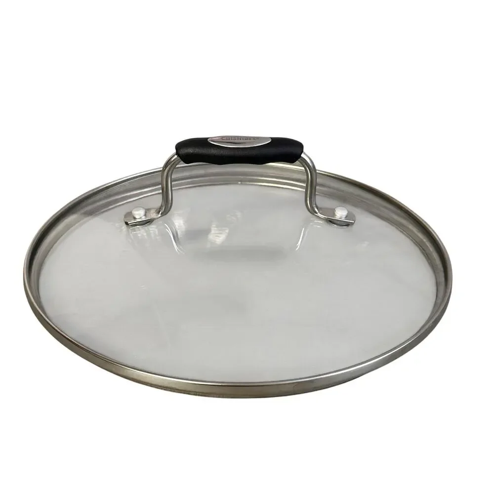 Cuisinart Glass LID ONLY Pot Pan Replacement Inside 8.5 inch Outside 9 1/8 inch